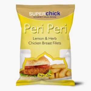 Buy Now Halal Super Chick Peri Peri Chicken Breast Fillets Online - Meat Shop Drop