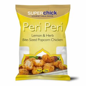 Buy Now Halal Super Chick Peri Peri Bite-Sized Popcorn Chicken Online - Meat Shop drop