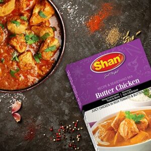 Shan Butter Chicken Marinade 50g Pack