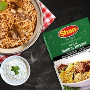 Shan Memoni Mutton Biryani Marinade 60g Pack