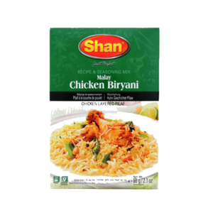 Shan Malay Chicken Biryani Marinade 60g Pack - Halal Shop Online