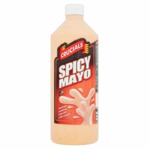 Buy Now Crucials Spicy mayo 1 liter bottle online - Meat Shop Drop