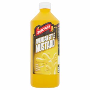 Buy Now Crucials American Style Mustard UK - 1 Liter Bottle