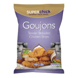 Super Chick Goujons Tender Breaded Chicken Strips