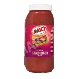 Buy Online Bicks Hamburger Relish UK - Meat Shop Drop