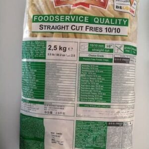 Buy Now Halal Straight Cut Fries Pack 2.5 Kg Online - halal shop near me