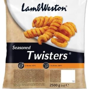 Buy Now Halal Lamb Weston Seasoned Twisters 2.5 Kg Pack